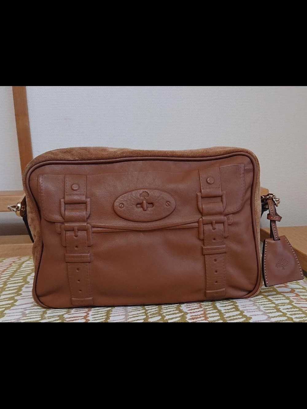Mulberry Shoulder Bag in Cognac Brown